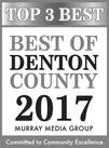 Top 3 Best of Denton County 2017